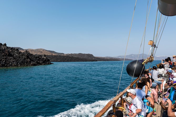 Santorini Caldera Cruise Tour (Volcano, Hot Springs, Thirassia) - Palea Kameni Hot Springs Swim: Warm Water, Short Clock