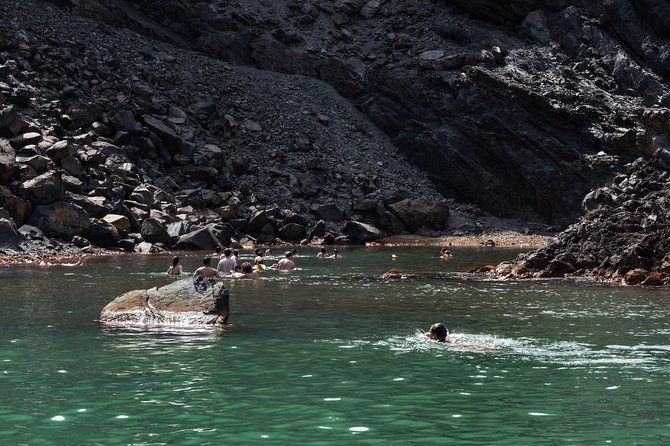 Santorini Caldera Cruise Tour (Volcano, Hot Springs, Thirassia) - Thirassia Island Time: 2 Hours to Wander, Eat, or Swim