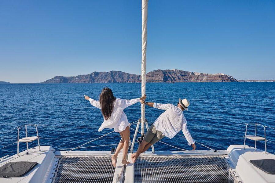 Santorini: Caldera Luxury Catamaran Cruise w/ Meal & Drinks - Who Should Book This Catamaran Cruise?