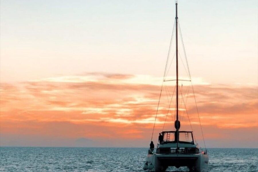 Santorini Caldera: Panorama Winter Cruise - Hot springs swim, snorkel gear, and keeping it simple