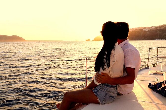 Santorini Catamaran Cruise with Greek Meal, Open-Bar and Sunset - The Real Hook: Santorini’s Caldera From a Boat, Not a Viewpoint