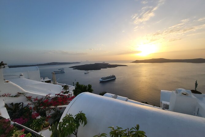 Santorini, Designed By You: Your Private Island Masterpiece. - Akrotiri Lighthouse and the redirection of the sunset