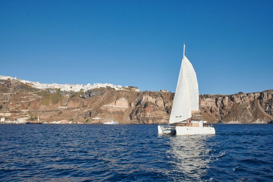 Santorini Gold Catamaran Cruise with Snorkel, BBQ & Open Bar - What I’d Pack So Your Day Goes Smoothly