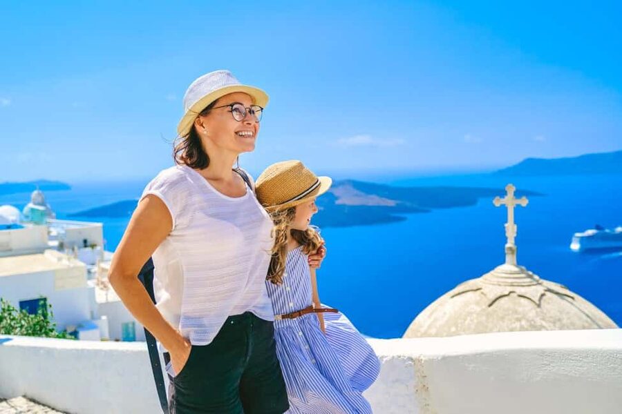 Santorini Guided Day Trip From Crete with Ferry Tickets - The ferry crossing: 2.5 hours each way, with possible choppy water