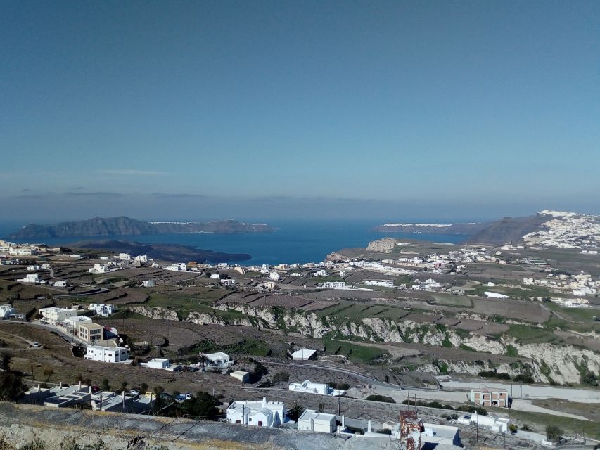 Santorini: Half-Day Sightseeing Tour with Hotel Pickup - Megalochori Coffee Tasting, Village Walks, and a Quieter Pace