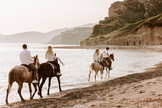 Santorini: Horse Riding to the Black Sandy Beach (Eros beach) - Price and value: is $120.94 a fair deal in Santorini?