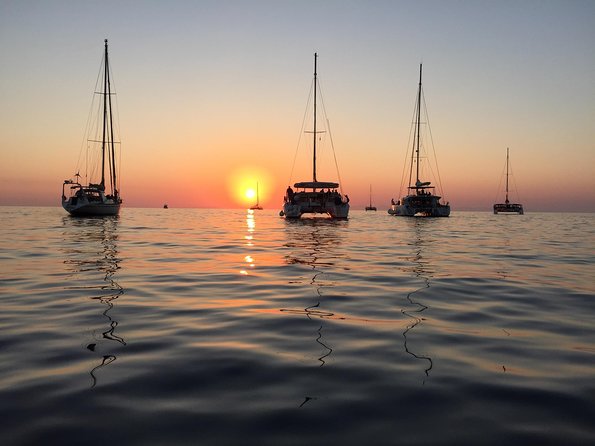 Santorini Luxury Catamaran Sunset Cruise with BBQ, Drink and Transfer - The Sunset Portion: Timing, Daylight Shifts, and Reality Checks