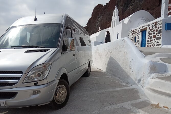 Santorini Must-See Highlights: Private Shore Tour - Red Beach lava cliffs and the Pompeii of the Aegean option