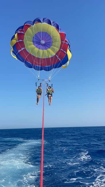 Santorini: Parasailing ExperiencePerissa,Perivolos,St.George - Key Highlights You Will Feel Immediately