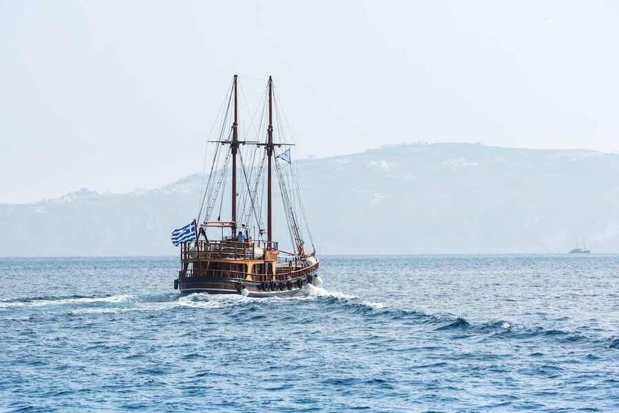 Santorini Port: 3 Hour Cruise to Volcano and Hot Springs - From Fira Old Port to the Caldera: The Part You Feel Immediately