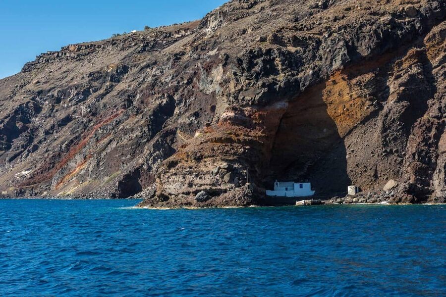 Santorini Port: Cruise to Volcano, Hot Springs & Thirassia - Nea Kameni volcano hike: the walk that makes the day