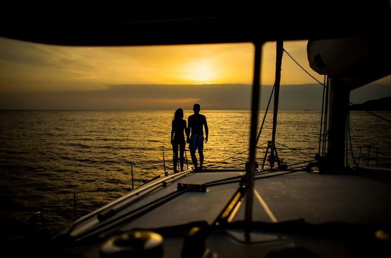 Santorini: Private Catamaran Cruise with BBQ Meal and Drinks - Price and value: why $135 per person can make sense here