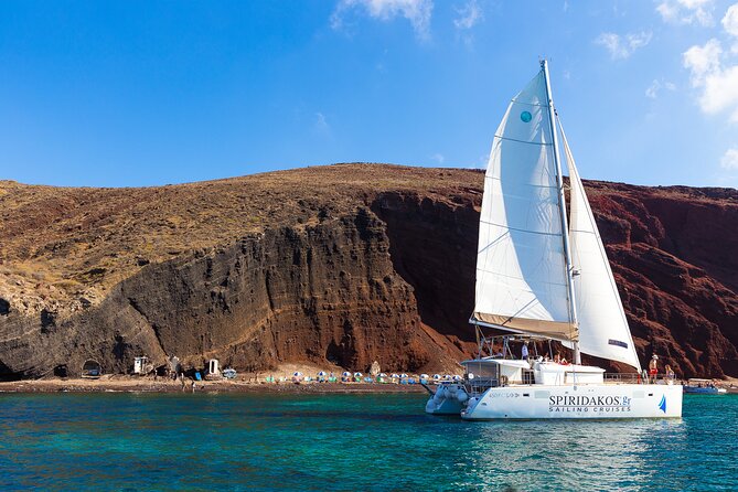 Santorini Private Catamaran Cruise with BBQ, Open Bar & Transfers - Transfers and timing: getting to Vlychada port without stress