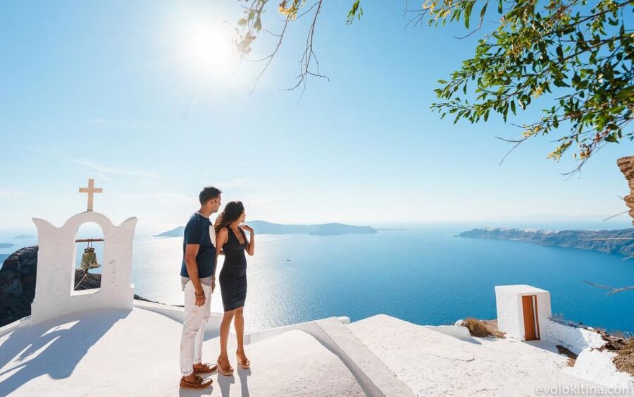 Santorini: Private Customizable Car Tour with a Local Guide - Perivolos or Perissa: The Black Sand Swim and Beach Lunch Moment