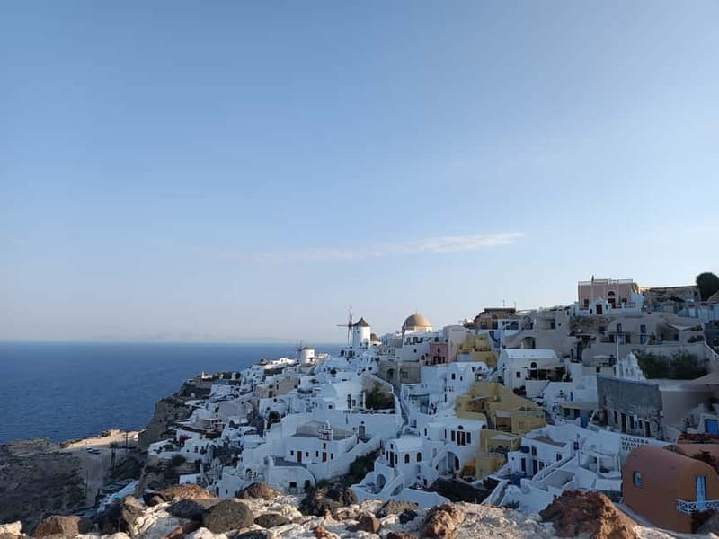 Santorini: Private Guided Sightseeing Day Tour - Pickup in Thera, Then Right to Oia’s Blue Domes