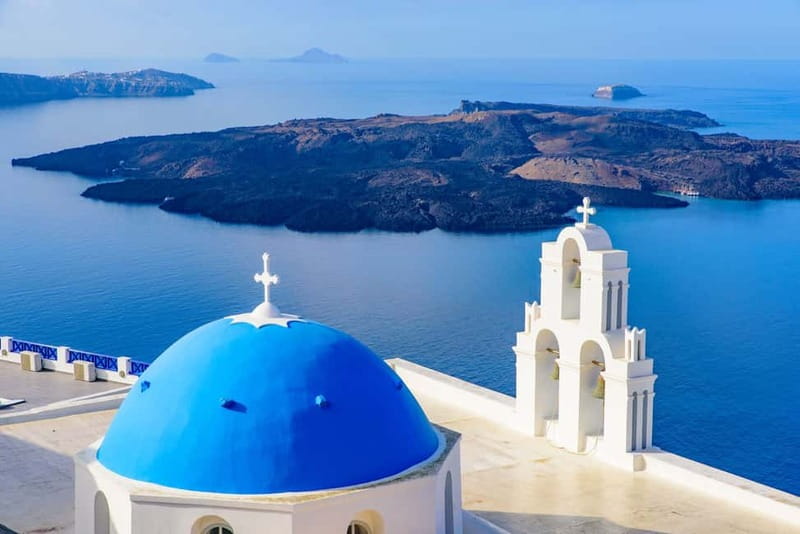 Santorini: Private Guided Sightseeing Day Tour - Prophet Elias Monastery at 567 Meters for Big Views