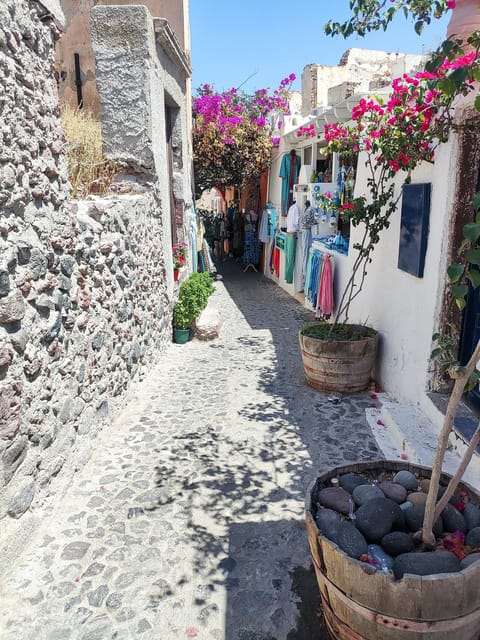 Santorini: Private Sightseeing Tour with Local Guide - Megalochori and the cave visit, where Santorini gets more human