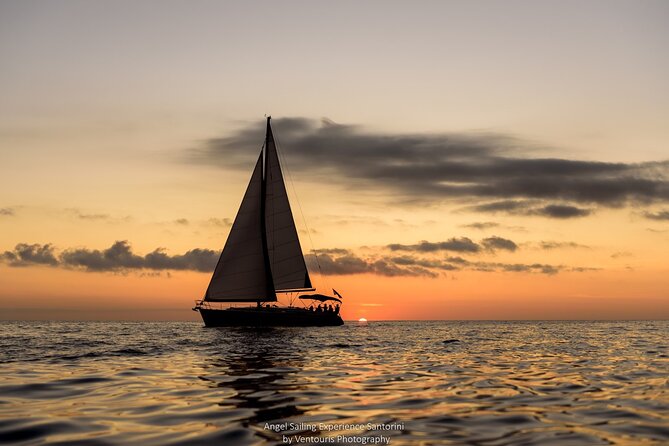 Santorini Private Sunset Sailing Tour with Dinner, Drinks &Transfer included - Drinks, dinner, and the practical comfort of the day