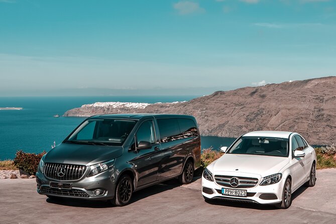 Santorini, Private Transfer with Luxury Airconditioned Vehicle - Key highlights at a glance