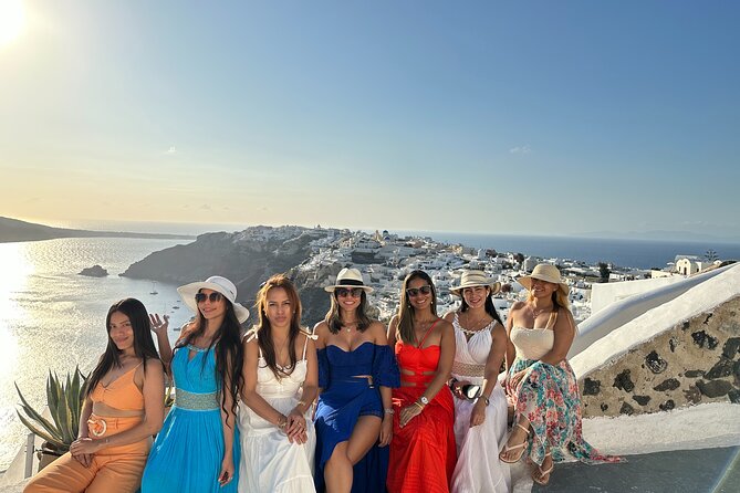 Santorini's Iconic Villages: Oia, Imerovigli & Firostefani - Entering Santorini’s postcard route from the cable car top