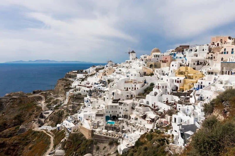 Santorini: Small Group Sightseeing Tour with a Local Guide - Firostefani’s Blue Dome church: the quick stop that still matters