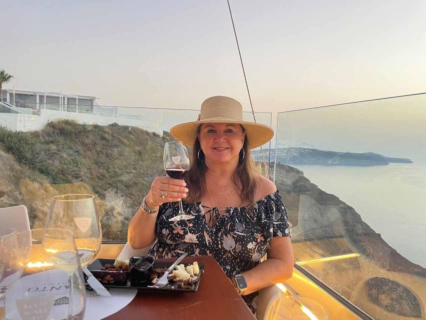 Santorini: Small-Group Sunset Wine Tour with Santo Winery - How the Guide Changes the Whole Evening: Yiannis, Mary, Kristine, Angelo