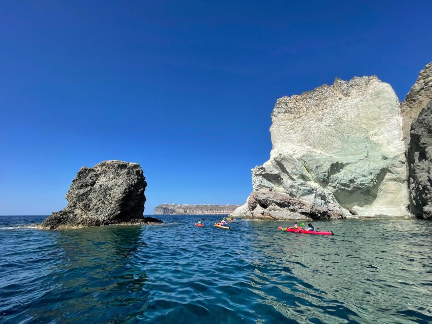 Santorini: South Sea Kayaking Tour with Sea Caves and Picnic - The Safety Briefing That Sets You Up for Confidence