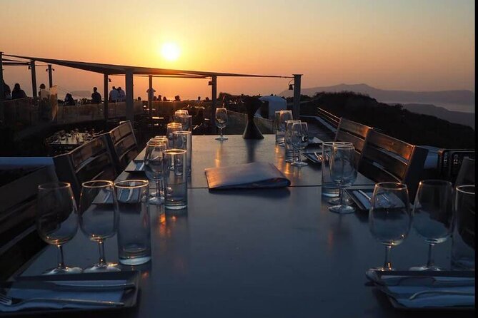 Santorini Sunset Wine Tour with Santo Winery Views - Stop Two: Gaia Winery and the Mid-Tour Flow