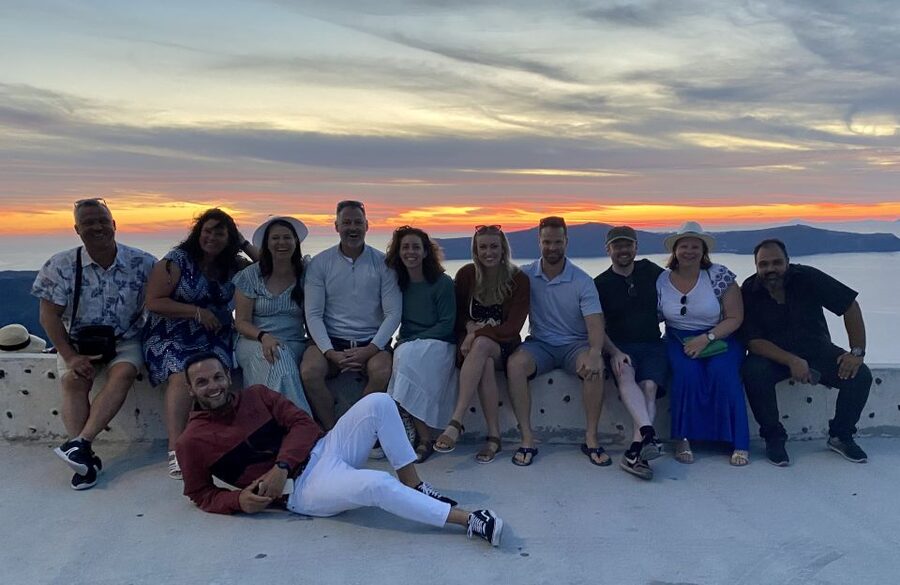 Santorini: Three Wineries and One Brewery Tour with Tastings - Art Space Winery in Exo Gonia: Underground Cellars and a Creative Setting