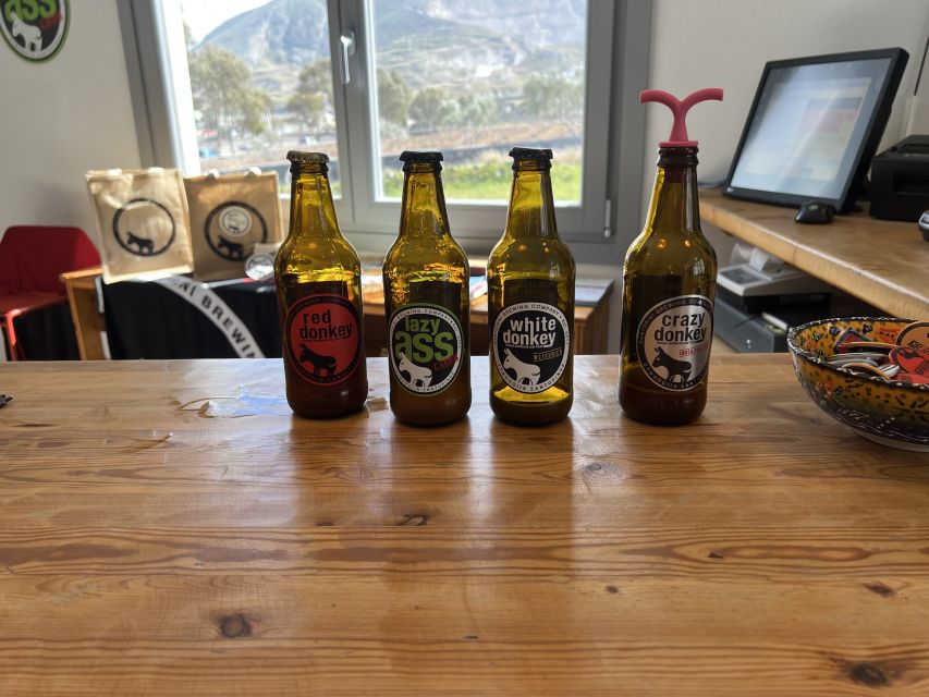 Santorini: Three Wineries and One Brewery Tour with Tastings - Anhydrous Cellar Door, Plus the Other Possible Final Wineries