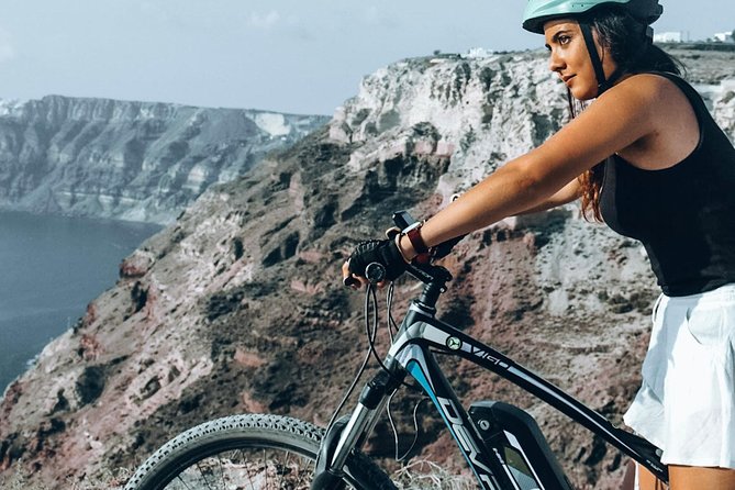 Santorini Tour on Electric Bikes & Scooters - Megalochori wine roads: vineyards, an old winery stop, and tastings