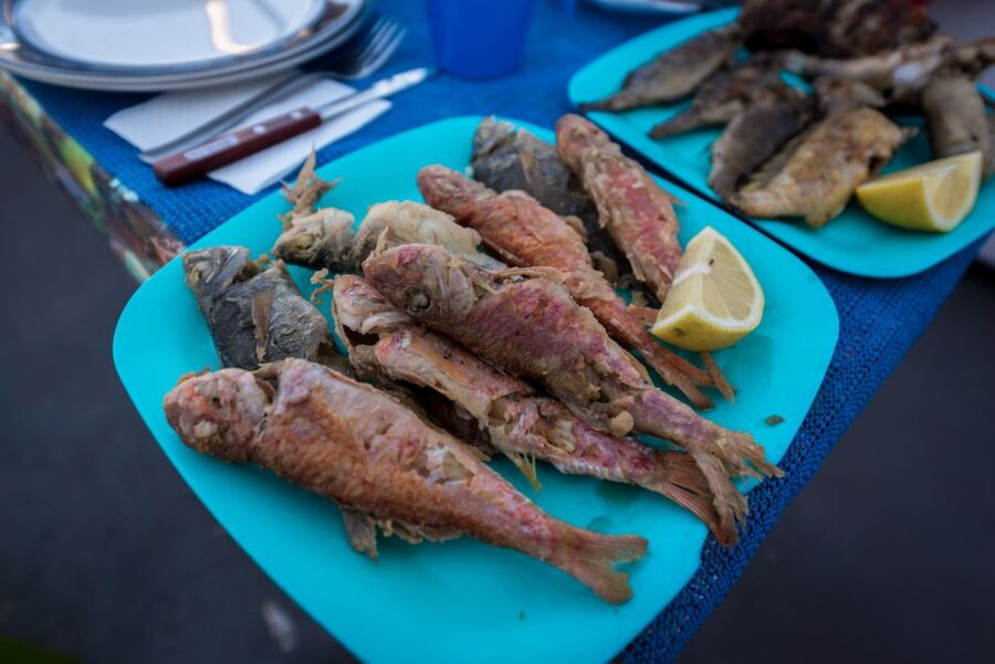 Santorini: Traditional Fishing Trip and Fresh Fish Lunch - Getting to the Fishing Grounds: Near Red, White, or Black Beach
