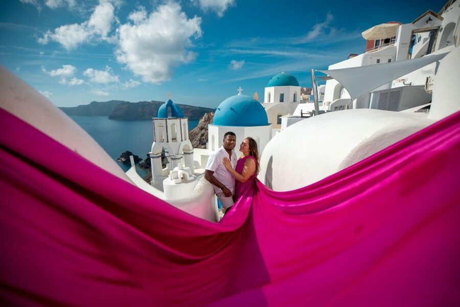 Santorini: Unique Flying Dress Photoshoot Experience - Key Highlights You’ll Care About