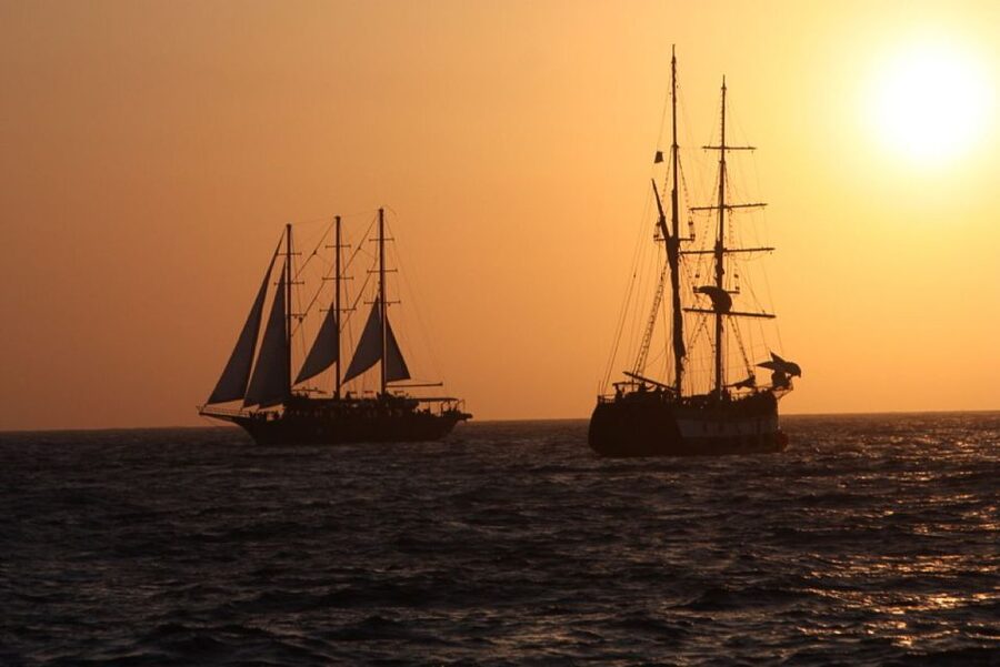 Santorini: Volcanic Sunset Cruise with Dinner - Price and Value at About $100 for an 8-Hour Sail