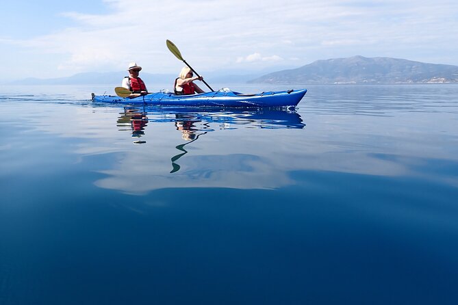 Sea Kayak Nafplio - Medieval Castles Tour - Acronafplia Fortress, paddling the acropolis walls up close