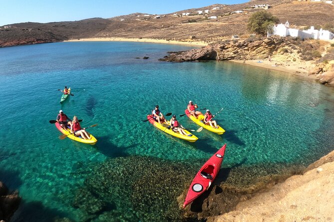 Sea kayaking Mykonos natural beauty beaches - Key things that make this Mykonos kayaking trip worth your time
