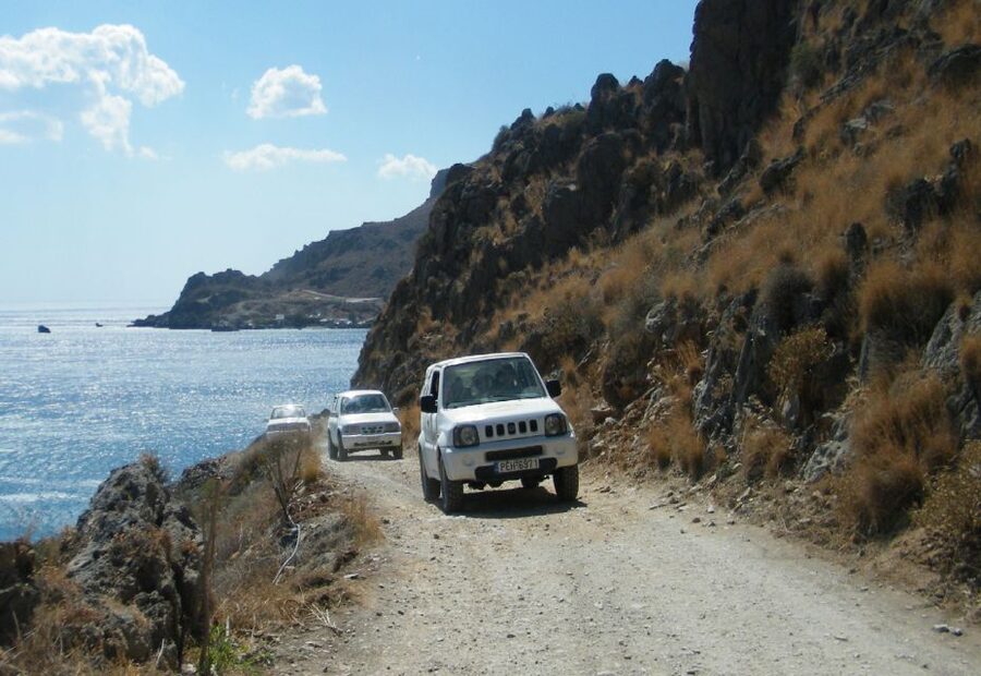 Self-Drive Jeep Safari to South Coast, Palm Beach & Canyons - Potamon Dam coffee stop: where the day slows down