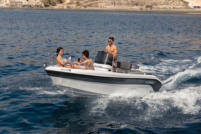 Self-Drive License-Free Boat Rental in Santorini from Vlichada - Fuel math in euros: how to keep costs predictable