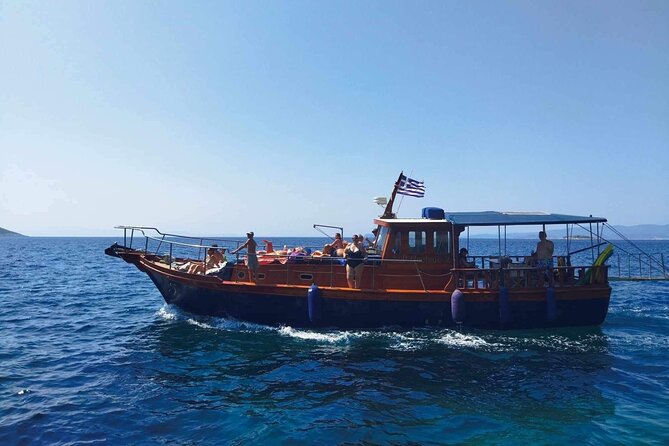 SemiPrivate Trip on 50ft Traditional Wooden Boat with Greek Lunch - Skiathos Town to Your First Swim: Soft Machine II Gets You Into the Groove