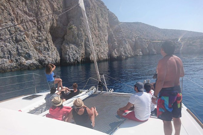 Shared Catamaran All inclusive-Day Cruise to Naxos or Paros - Getting the most out of your swim time and boat comfort