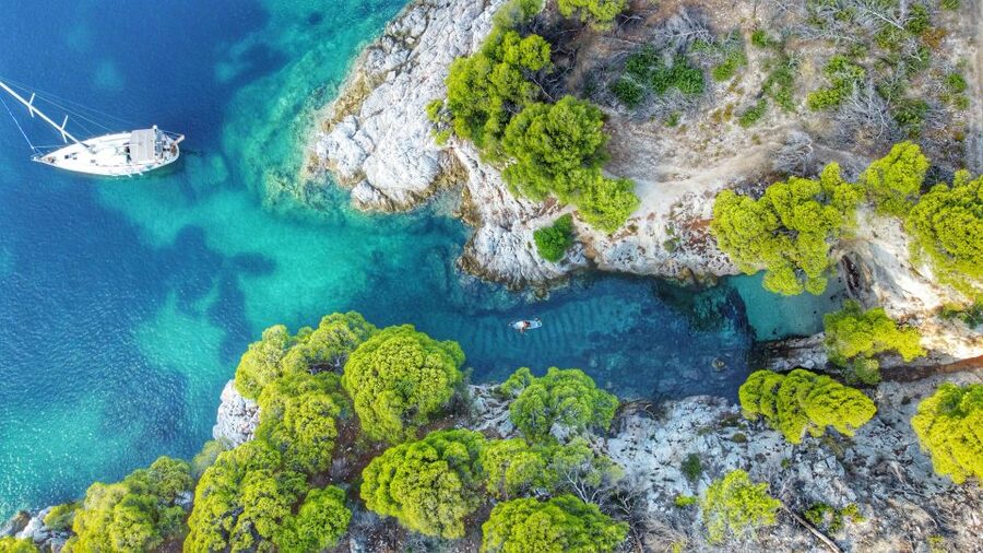 Skiathos: Full-Day Sailing Cruise with Lunch - Tsougria Island swim time, and why this stop works