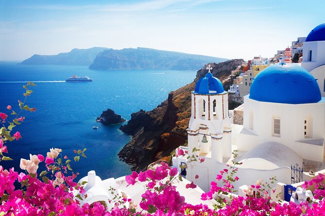 SKIP CABLE CAR® The Original Santorini Tour for Cruise Passengers - Oia in 60 minutes: windmills, white streets, and strategic free time
