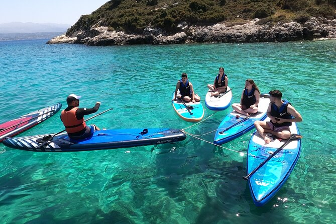 Stand -Up Paddleboard and Multi-Surprise Elements Tour in Crete - Entering The Water: The Setup That Makes First-Time SUP Less Scary