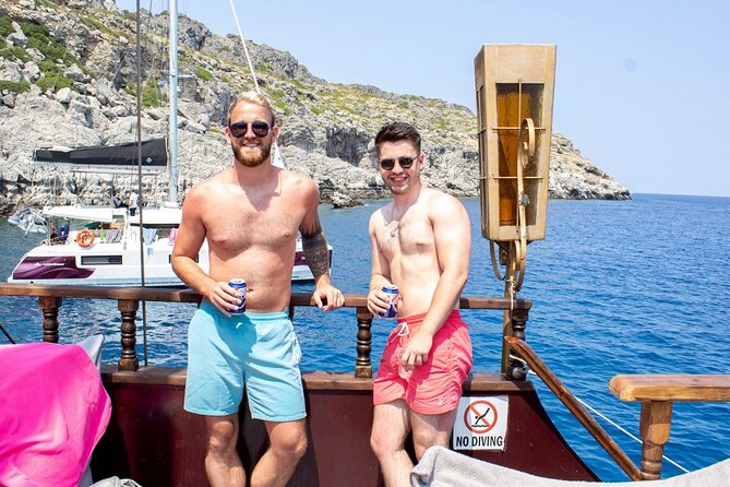 Sun & Sea 6 Hour All Inclusive Swimming Cruise with Greek BBQ & Unlimited Drinks - Swim Stop 2: Kallithea Springs, similar beauty with calmer water