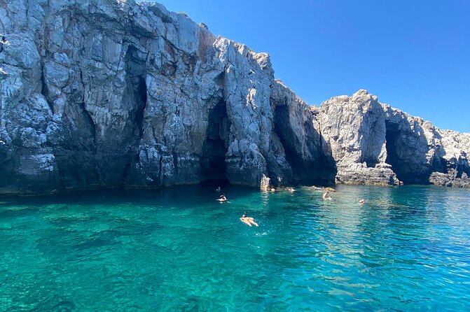 Sun & Sea All Inclusive 3 Hour Swimming Cruise (WITH PICK UP SERVICE) - Anthony Quinn Bay: movie connection, caves, and the best photos