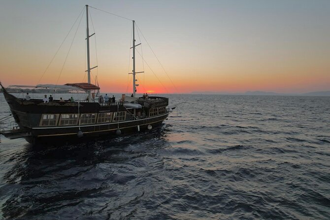 Sunset Cruise with Greek BBQ & Unlimited Aperol Spritz, Beer Wine - The boat vibe: beanbags, music, and an open bar that stays in motion
