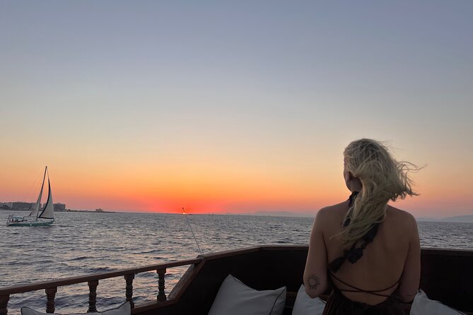 Sunset Cruise with Greek BBQ & Unlimited Aperol Spritz, Beer Wine - Kallithea Springs swim stop: timing, swimming, and dinner together