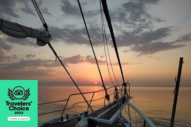 Sunset South Coast Sail Cruise with lunch,drinks, optional transfer - From Super Paradise to Southern Mykonos: The 4-Hour Route