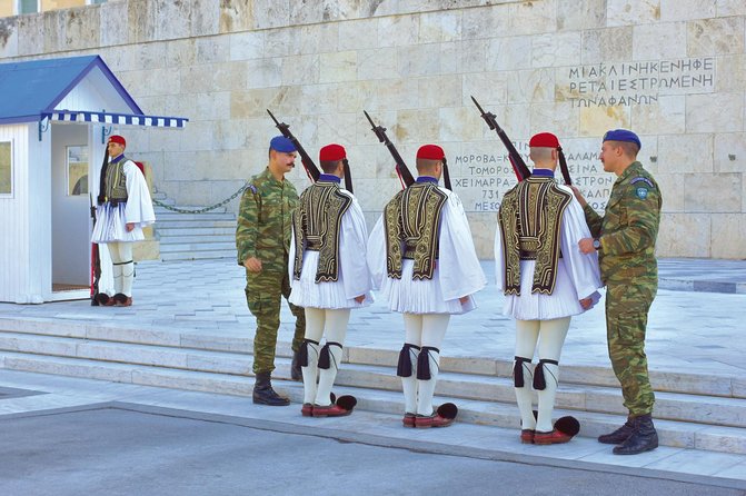 The Acropolis, Athens Walking City Tour and Acropolis Museum - Landmark strolls on the way up to the Acropolis