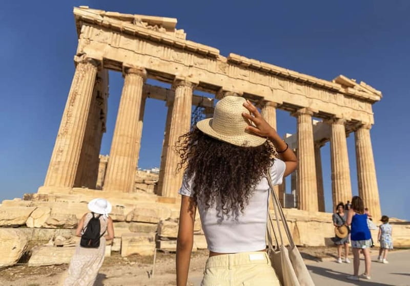 The Acropolis, Parthenon & Acropolis Museum Guided Tour - South slope warm up, Theatre of Dionysus to the first big views